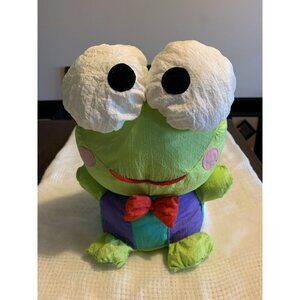 Vintage Sanrio Keroppi Puffalump Plush Toy Frog